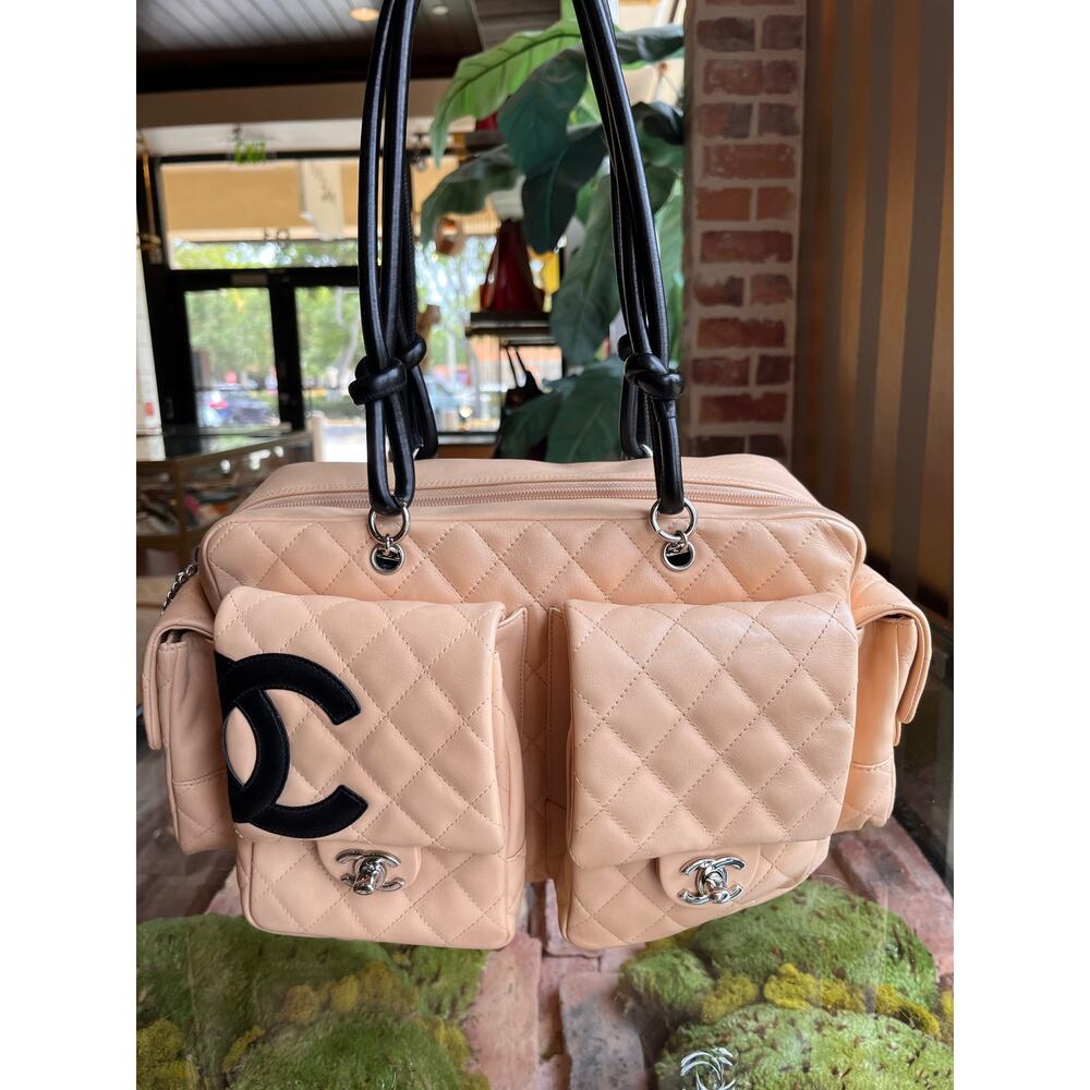 CHANEL Ligne Cambon Reporter Bag